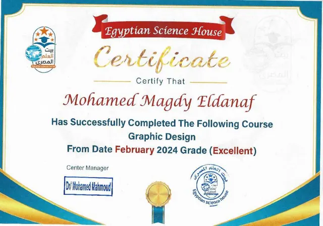 Graphic Design certificate